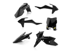 Kit plastique 5 elements KTM SX/SXF 16 - Noir