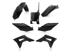 Kit plastique 5 elements HONDA CRF450R 17 - Noir