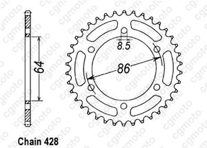 Couronne Ke/Ks 125 76-87