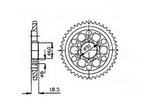 Couronne Ducati 1098 R/S 07-