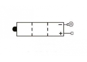 Batterie 6N4A-4D