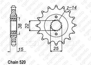 Kit chaine Ducati 907 Paso I.E.