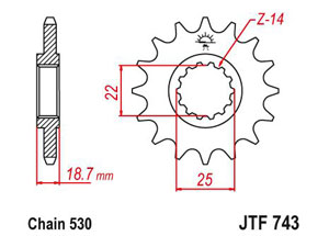 Kit chaine Ducati 1200 Multistrada