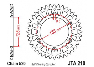 Kit chaine Honda Cr-f 250 R Cross