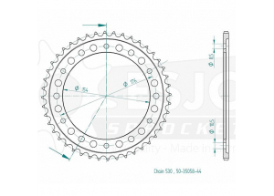 Kit chaine Honda Cb 1000 R