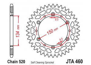 Kit chaine Kawasaki Klx 250 R