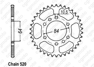 Kit chaine Kawasaki Kfx 400