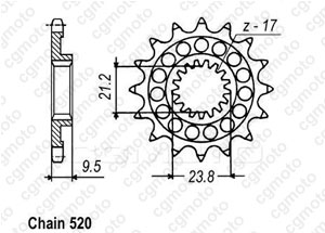 Kit chaine Suzuki Rm-z 450