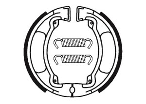 Machoires de frein Bendix BA032 Organique