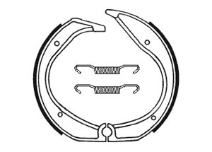 Machoires de frein Bendix BA140 Organique