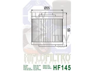 Filtre à huile Hiflofiltro HF145