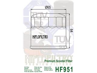 Filtre à huile Hiflofiltro HF951 Honda