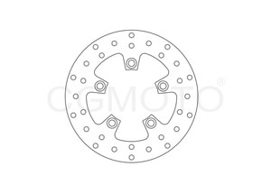 Disque de Frein Suzuki DIS1196 Ø220mm