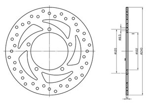 Disque de Frein Piaggio