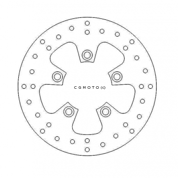 Disque de Frein Piaggio DIS5005 Ø200mm