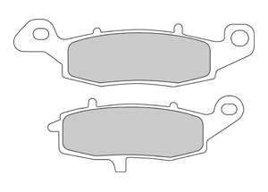 Plaquette de Frein Organique Eco-Friction Route