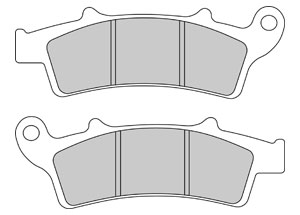 Plaquette de Frein Organique Eco-Friction Route