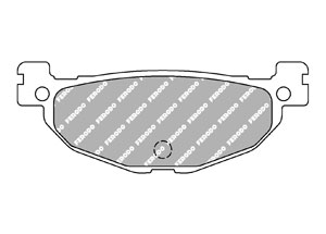 Plaquette de Frein Organique Eco-Friction Route