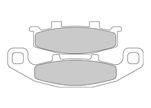 Plaquette de frein Organique Eco-Friction Route