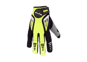 Gants Cross Kid Jaune Noir