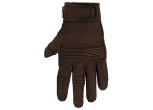 Gants Eté STRADA - Perforés en Cuir – Marron