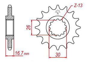 Pignon Esjot Lightweight