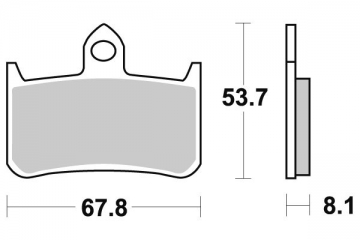 Plaquette Sifam Métal Fritté