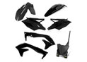 Kit plastique 5 elements KAWASAKI KXF450 18 - Noir