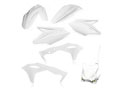 Kit plastique 5 elements KAWASAKI KXF250 18 - Blanc