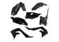 Kit plastique 5 elements KAWASAKI KXF450 19-21 - Noir