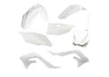 Kit plastique 5 elements KAWASAKI KXF450 19-21 - Blanc