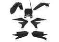 Kit plastique 5 elements YAMAHA YZF450 18 - Noir