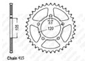 Couronne Aprilia 50 Rx 93-98