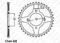 Couronne Tt-r 125  Pts Roues