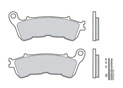 Plaquette de frein BREMBO type 07HO57LA métal fritté route