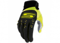 Gants Cross Noir-Jaune F