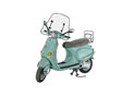 Parebrise Piaggio Vespa Et2/4