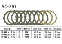 Kit Disques d'Embrayage Garnis Gsx-R 1300 Hayabusa 2002/2003