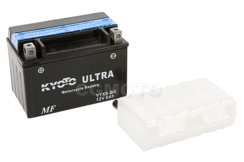 Kyoto - Batterie Kyoto Ytx9-bs - SLA Sans Entretien AGM Prête à l'emploi -  Tech2Roo